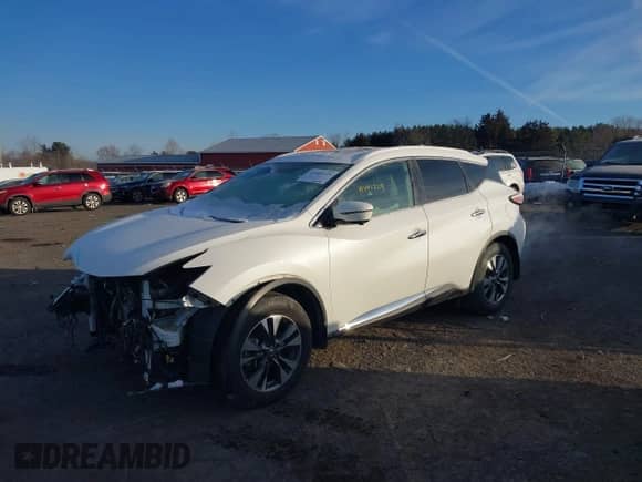 2017 Nissan Murano S with VIN 5N1AZ2MH8HN109760, listed as a IAAI auction lot 41401229 with 84,229 mi miles and . Bid and sale history available at DreamBid. Image 18.