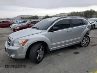 2008 Dodge Caliber R/T with VIN 1B3HB78K28D503675, listed as a Copart auction lot 42827395 with 161,960 mi miles and Salvage title. Bid and sale history available at DreamBid. Image 1.