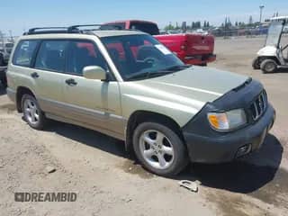 2001 Subaru Forester S with VIN JF1SF65581G722006, listed as a IAAI auction lot 42639484 with 128,355 mi miles and . Bid and sale history available at DreamBid. Image 1.