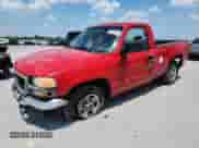 2004 GMC Sierra 1500 Work Truck with VIN 1GTEC14X34Z345969, listed as a Copart auction lot 62017245 with 165,519 mi miles and Salvage title. Bid and sale history available at DreamBid. Image 1.