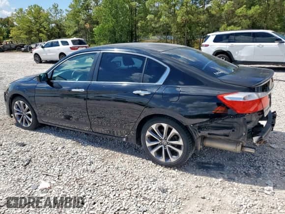 2014 Honda Accord Sport with VIN 1HGCR2F58EA180638, listed as a Copart auction lot 85505975 with 155,704 mi miles and Salvage title. Bid and sale history available at DreamBid. Image 2.