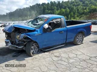 2016 Ford F-150 XL with VIN 1FTMF1E87GKD28437, listed as a Copart auction lot 69589455 with 111,251 mi miles and Salvage title. Bid and sale history available at DreamBid. Image 1.