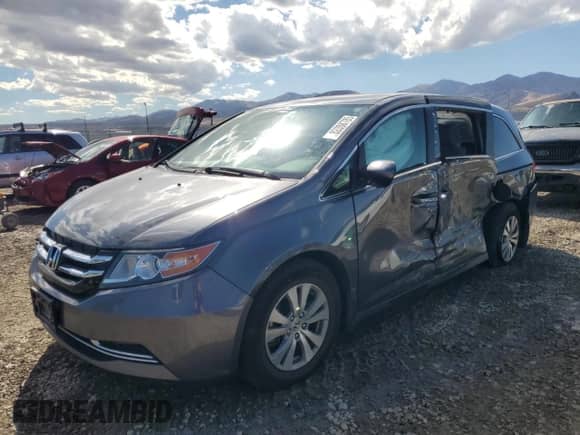 2016 Honda Odyssey EX с VIN 5FNRL5H4XGB038477, выставлен на аукционе Copart как лот 82008785 с пробегом 91 068 миль миль и Списание • Salvage title. История ставок и продаж доступна на DreamBid. Изображение 1.