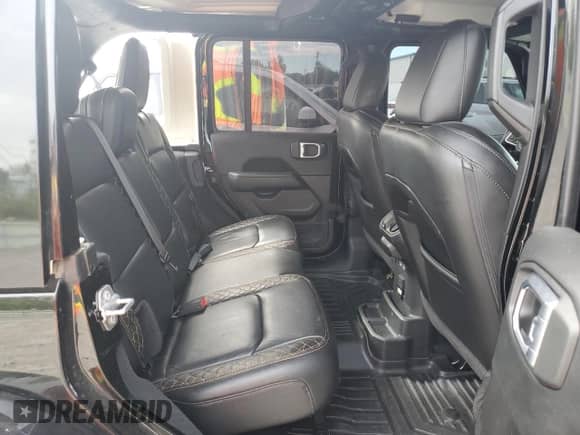 2021 Jeep Wrangler Unlimited Sahara High Altitude with VIN 1C4HJXEN6MW509591, listed as a Copart auction lot 68577165 with 46,376 mi miles and Salvage title. Bid and sale history available at DreamBid. Image 11.