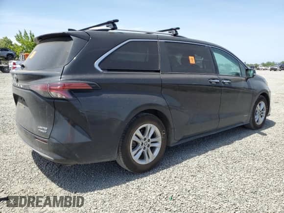 2021 Toyota Sienna Limited z VIN 5TDZSKFCXMS004655, wystawiony jako Copart lot #60366285 z przebiegiem 62 946 mil mil oraz Szkoda całkowita • Salvage title. Historia ofert i sprzedaży dostępna na DreamBid. Obrazek 3.