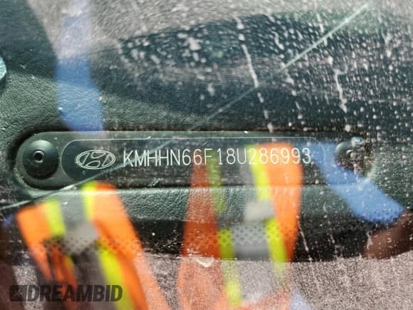 2008 Hyundai Tiburon GT z VIN KMHHN66F18U286993, wystawiony jako Copart lot #48743215 z przebiegiem 181 936 mil mil oraz Szkoda całkowita • Salvage title. Historia ofert i sprzedaży dostępna na DreamBid. Obrazek 12.