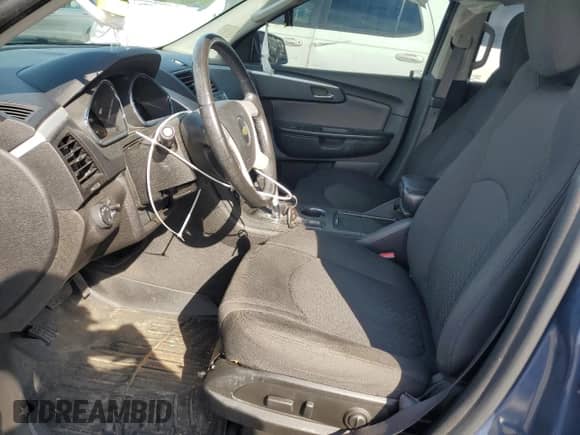 2012 Chevrolet Traverse 2LT with VIN 1GNKRJED2CJ313590, listed as a Copart auction lot 60274385 with 147,063 mi miles and Salvage title. Bid and sale history available at DreamBid. Image 7.