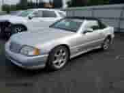 2002 Mercedes-Benz SL 500 with VIN WDBFA68F42F202423, listed as a Copart auction lot 69722915 with 116,748 mi miles and Salvage title. Bid and sale history available at DreamBid. Image 1.