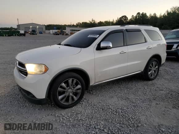 2011 Dodge Durango Crew с VIN 1D4RD4GG7BC704870, выставлен на аукционе Copart как лот 82209905 с пробегом 217 403 миль миль и Списание • Salvage title. История ставок и продаж доступна на DreamBid. Изображение 1.