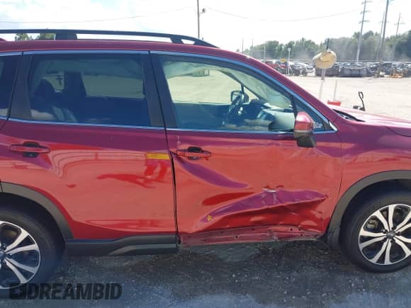 2022 Subaru Forester Limited with VIN JF2SKAPC7NH502734, listed as a IAAI auction lot 43396807 with 53,729 mi miles and . Bid and sale history available at DreamBid. Image 6.