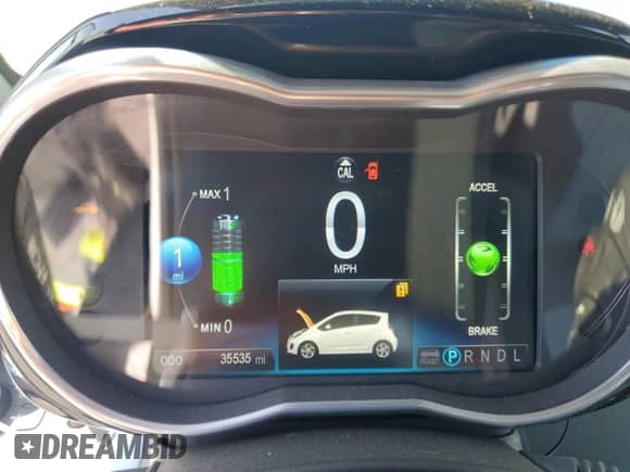 2015 Chevrolet Spark LT with VIN KL8CK6S0XFC735737, listed as a Copart auction lot 56142525 with 35,535 mi miles and Clean title. Bid and sale history available at DreamBid. Image 9.