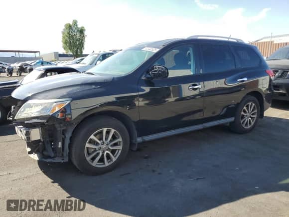 2015 Nissan Pathfinder SL с VIN 5N1AR2MM7FC698774, выставлен на аукционе Copart как лот 80348525 с пробегом 96 376 миль миль и Списание • Salvage title. История ставок и продаж доступна на DreamBid. Изображение 1.