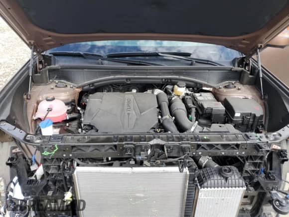 2024 Hyundai Santa Fe Limited with VIN 5NMP4DGL3RH060085, listed as a Copart auction lot 70750035 with 10,700 mi miles and Salvage title. Bid and sale history available at DreamBid. Image 12.