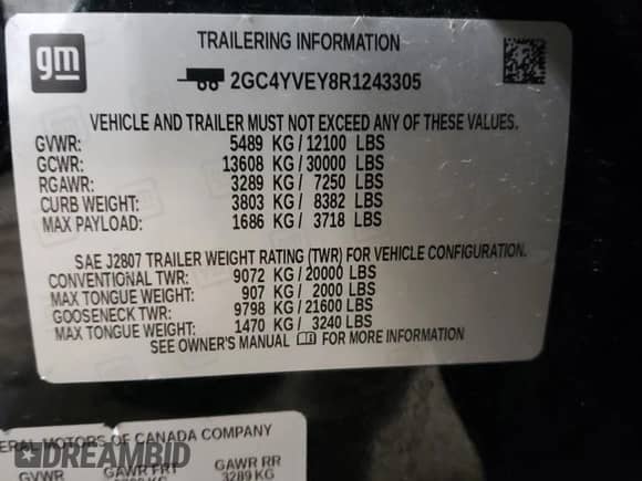 2024 Chevrolet Silverado 3500HD High Country с VIN 2GC4YVEY8R1243305, выставлен на аукционе Copart как лот 46139215 с пробегом 18 064 миль миль и Списание • Salvage title. История ставок и продаж доступна на DreamBid. Изображение 12.