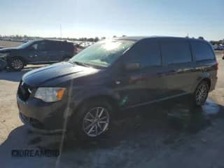 2014 Dodge Grand Caravan SE with VIN 2C4RDGBG0ER254707, listed as a Copart auction lot 85500195 with 104,207 mi miles and Salvage title. Bid and sale history available at DreamBid. Image 1.