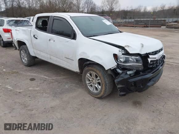 2022 Chevrolet Colorado 4WD LT с VIN 1GCGTCEN3N1242715, выставлен на аукционе IAAI как лот 41375502 с пробегом 47 845 миль миль и . История ставок и продаж доступна на DreamBid. Изображение 1.