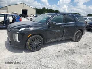 2024 Hyundai Palisade Calligraphy с VIN KM8R7DGE9RU720121, выставлен на аукционе Copart как лот 67393855 с пробегом 73 885 миль миль и Списание • Salvage title. История ставок и продаж доступна на DreamBid. Изображение 1.