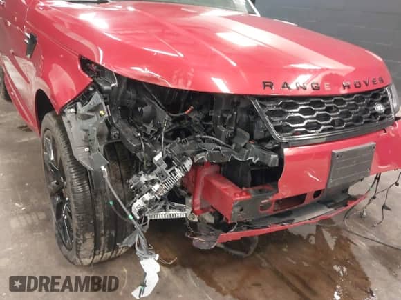 2022 Land Rover Range Rover Sport HST with VIN SALWS2RU5NA220721, listed as a IAAI auction lot 41643786 with 28,165 mi miles and . Bid and sale history available at DreamBid. Image 18.