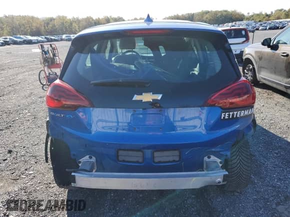 2017 Chevrolet Bolt EV LT z VIN 1G1FW6S01H4166355, wystawiony jako Copart lot #70311463 z przebiegiem 55 886 mil mil oraz . Historia ofert i sprzedaży dostępna na DreamBid. Obrazek 6.