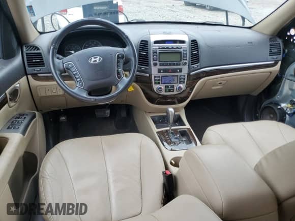2010 Hyundai Santa Fe Limited with VIN 5NMSK3AB6AH341957, listed as a Copart auction lot 66002155 with 65,331 mi miles and Salvage title. Bid and sale history available at DreamBid. Image 8.