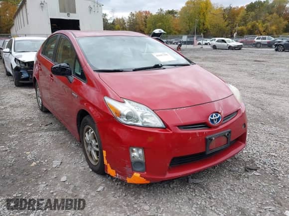 2010 Toyota Prius III with VIN JTDKN3DU9A0002730, listed as a IAAI auction lot 43507358 with 252,687 mi miles and . Bid and sale history available at DreamBid. Image 6.