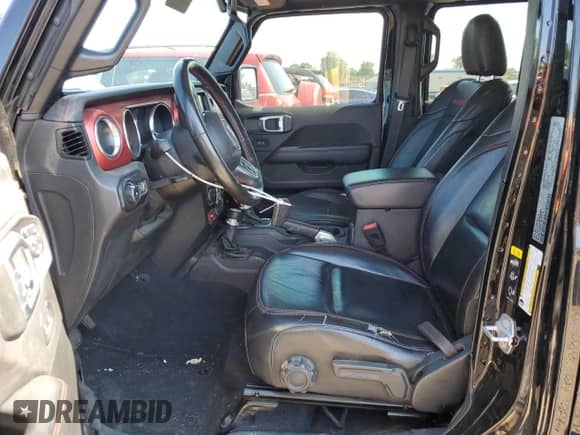 2021 Jeep Wrangler Unlimited Rubicon z VIN 1C4HJXFG8MW759060, wystawiony jako Copart lot #71599475 z przebiegiem 48 393 mil mil oraz Czysty tytuł • Clean title. Historia ofert i sprzedaży dostępna na DreamBid. Obrazek 7.