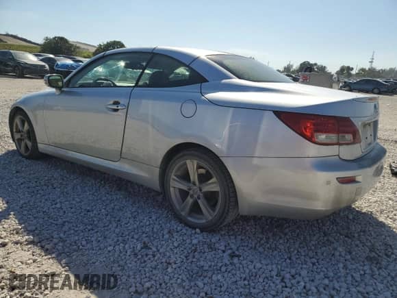 2012 Lexus IS 250 C z VIN JTHFF2C24C2525894, wystawiony jako Copart lot #48859805 z przebiegiem 152 280 mil mil oraz Szkoda całkowita • Salvage title. Historia ofert i sprzedaży dostępna na DreamBid. Obrazek 2.