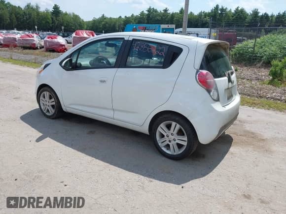 2014 Chevrolet Spark LS with VIN KL8CA6S91EC592354, listed as a IAAI auction lot 42856222 with 133,498 mi miles and . Bid and sale history available at DreamBid. Image 3.