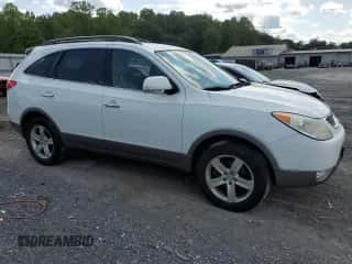 2011 Hyundai Veracruz GLS with VIN KM8NUDCC7BU158124, listed as a Copart auction lot 68025994 with 168,029 mi miles and Salvage title. Bid and sale history available at DreamBid. Image 4.