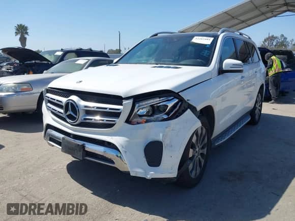 2018 Mercedes-Benz GLS 450 с VIN 4JGDF6EE6JB132415, выставлен на аукционе IAAI как лот 42283484 с пробегом 54 090 миль миль и . История ставок и продаж доступна на DreamBid. Изображение 2.