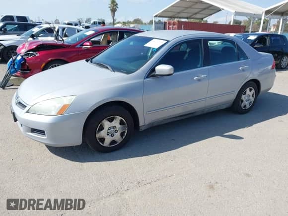 2006 Honda Accord LX with VIN 1HGCM564X6A078153, listed as a IAAI auction lot 43514312 with 69,734 mi miles and . Bid and sale history available at DreamBid. Image 2.