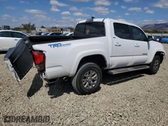 2019 Toyota Tacoma SR5 with VIN 3TMAZ5CN1KM089463, listed as a Copart auction lot 80376175 with 48,137 mi miles and Salvage title. Bid and sale history available at DreamBid. Image 3.