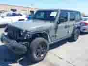 2021 Jeep Wrangler Unlimited 80th Anniversary with VIN 1C4HJXDG0MW692859, listed as a IAAI auction lot 43138758 with 58,354 mi miles and . Bid and sale history available at DreamBid. Image 2.