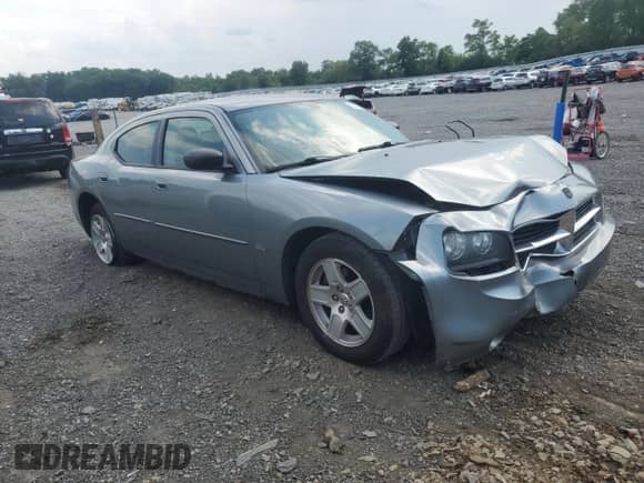 2006 Dodge Charger with VIN 2B3KA43GX6H444188, listed as a Copart auction lot 62875494 with 98,826 mi miles and Salvage title. Bid and sale history available at DreamBid. Image 4.