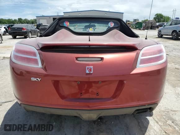 2009 Saturn Sky с VIN 1G8MN35B89Y101312, выставлен на аукционе Copart как лот 57037505 с пробегом 46 294 миль миль и Списание • Salvage title. История ставок и продаж доступна на DreamBid. Изображение 6.