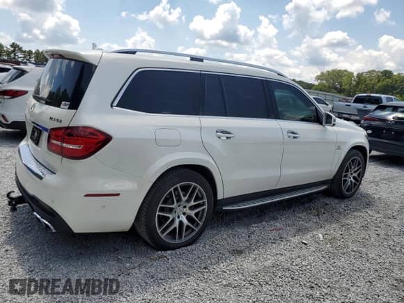 2017 Mercedes-Benz GLS 63 AMG z VIN 4JGDF7FE5HA948343, wystawiony jako Copart lot #68911315 z przebiegiem 75 371 mil mil oraz Czysty tytuł • Clean title. Historia ofert i sprzedaży dostępna na DreamBid. Obrazek 3.