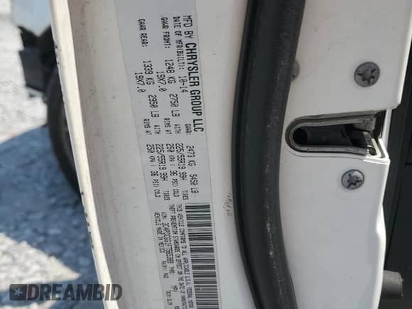 2015 Dodge Journey Crossroad with VIN 3C4PDCGG1FT565389, listed as a Copart auction lot 71644695 with 121,142 mi miles and Salvage title. Bid and sale history available at DreamBid. Image 13.