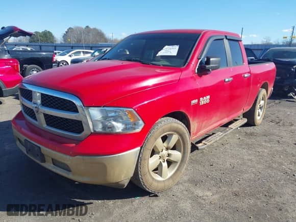 2014 Ram 1500 SLT с VIN 1C6RR6GT1ES366164, выставлен на аукционе IAAI как лот 41701653 с пробегом 129 952 миль миль и . История ставок и продаж доступна на DreamBid. Изображение 2.