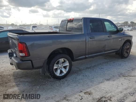 2017 Ram 1500 Sport with VIN 1C6RR7UT7HS737178, listed as a Copart auction lot 64963255 with 123,279 mi miles and Salvage title. Bid and sale history available at DreamBid. Image 3.