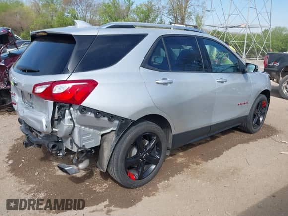 2020 Chevrolet Equinox Premier с VIN 2GNAXYEX1L6221209, выставлен на аукционе IAAI как лот 42082597 с пробегом 50 595 миль миль и . История ставок и продаж доступна на DreamBid. Изображение 4.