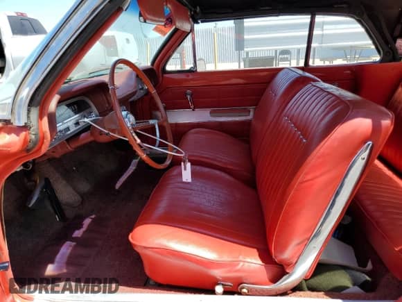 1962 Chevrolet Corvair with VIN 20967W302551, listed as a Copart auction lot 63259515 with 185,097 mi miles and Salvage title. Bid and sale history available at DreamBid. Image 7.
