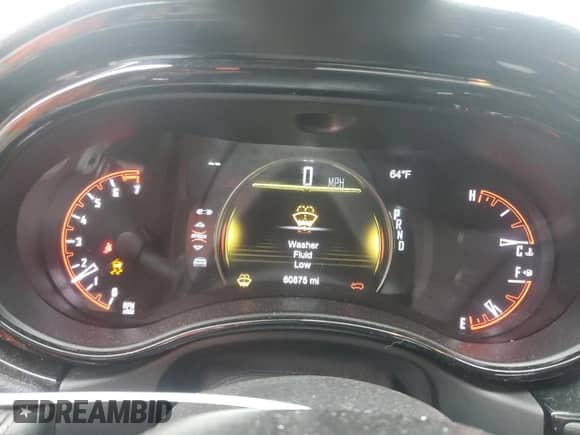 2021 Dodge Durango GT Plus with VIN 1C4RDJDG7MC556609, listed as a Copart auction lot 69445925 with 60,875 mi miles and Salvage title. Bid and sale history available at DreamBid. Image 9.