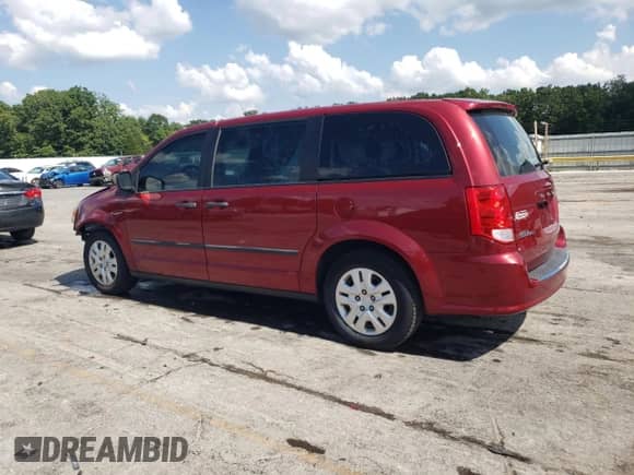 2016 Dodge Grand Caravan SE Plus with VIN 2C4RDGBG1GR131906, listed as a Copart auction lot 61739715 with 77,564 mi miles and Salvage title. Bid and sale history available at DreamBid. Image 2.