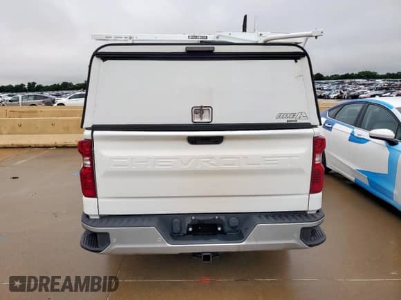 2021 Chevrolet Silverado 1500 Work Truck with VIN 3GCNYAEH7MG411531, listed as a Copart auction lot 59394855 with 78,412 mi miles and Clean title. Bid and sale history available at DreamBid. Image 6.