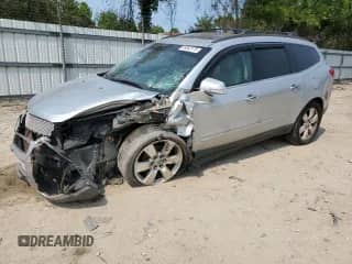 2012 Chevrolet Traverse LTZ с VIN 1GNKVLED2CJ369830, выставлен на аукционе Copart как лот 59282175 с пробегом 199 391 миль миль и Списание • Salvage title. История ставок и продаж доступна на DreamBid. Изображение 1.