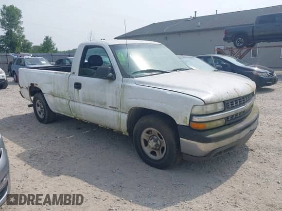2000 Chevrolet Silverado 1500 LS with VIN 1GCEC14W1YZ152507, listed as a IAAI auction lot 42510745 with 163,400 mi miles and . Bid and sale history available at DreamBid. Image 1.
