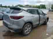 2024 Chevrolet Blazer LT with VIN 3GNKBJRS7RS155204, listed as a Copart auction lot 60127335 with 8,988 mi miles and Salvage title. Bid and sale history available at DreamBid. Image 3.