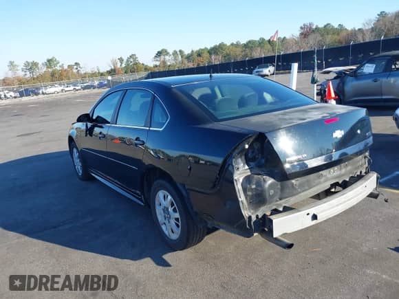 2011 Chevrolet Impala Police Police with VIN 2G1WD5EM6B1251953, listed as a IAAI auction lot 40972078 with 106,935 mi miles and . Bid and sale history available at DreamBid. Image 3.