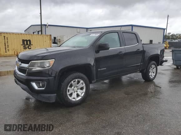 2015 Chevrolet Colorado 2WD LT with VIN 1GCGSBE3XF1233331, listed as a Copart auction lot 85179855 with 139,112 mi miles and Salvage title. Bid and sale history available at DreamBid. Image 1.