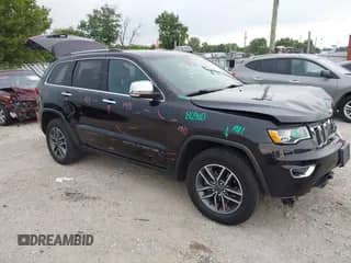 2019 Jeep Grand Cherokee Limited with VIN 1C4RJFBG1KC844972, listed as a IAAI auction lot 42854652 with 68,428 mi miles and . Bid and sale history available at DreamBid. Image 1.